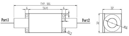 Opn-pmIsolator980nm